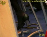 Feet Under The Table - The N.1 Resource for female feet seduction scenes - Videos, pictures and stories of women seducing men with their feet
