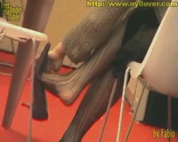 Feet Under The Table - The N.1 Resource for female feet seduction scenes - Videos, pictures and stories of women seducing men with their feet