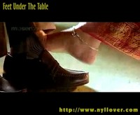 Feet Under The Table - The N.1 Resource for female feet seduction scenes - Videos, pictures and stories of women seducing men with their feet